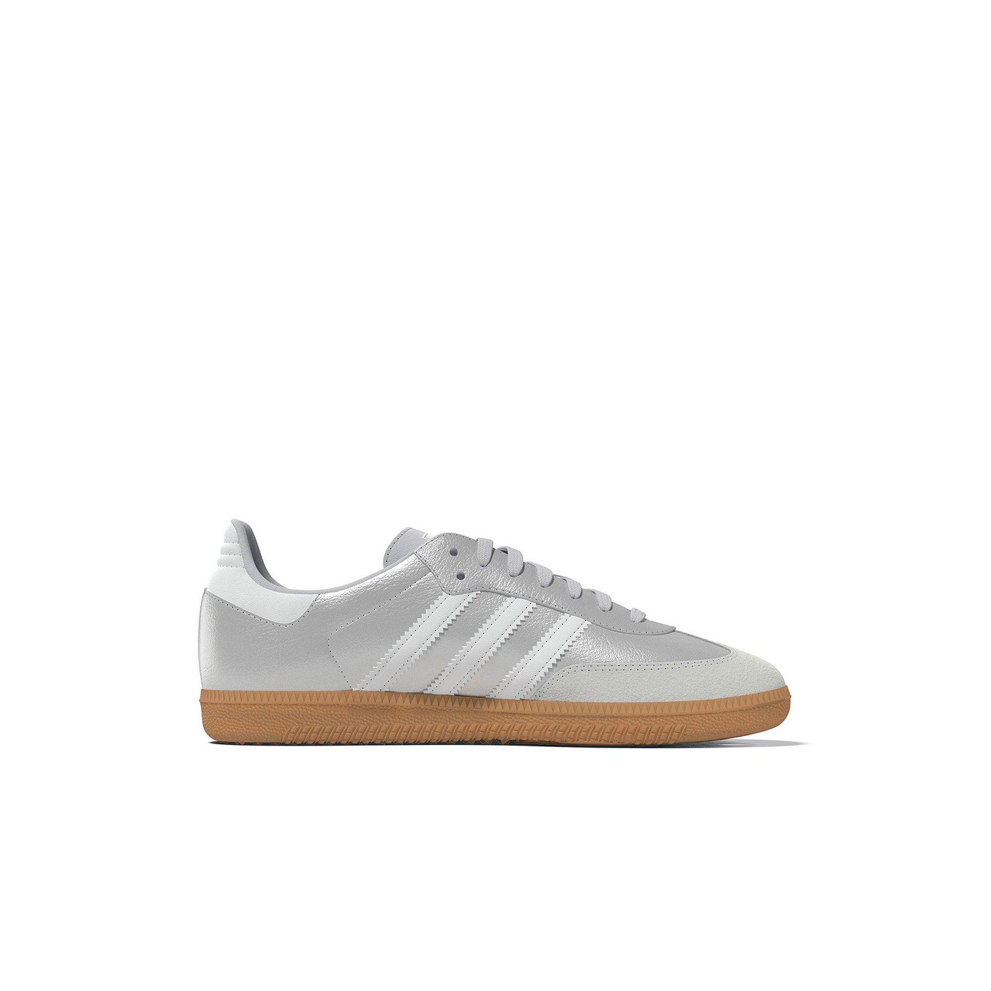 adidas Originals Samba OG "Silver Metallic/Ftwr White" Toddler Girls' Shoe - SILVER